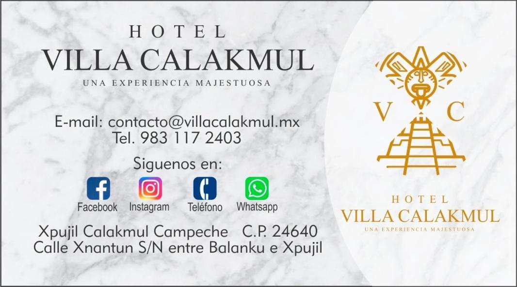 Hotel Villa Calakmul Xpujil Exteriér fotografie